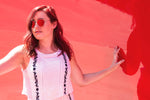 Floral White Top thumbnail 1