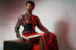 Striped Silk Blouse thumbnail 1